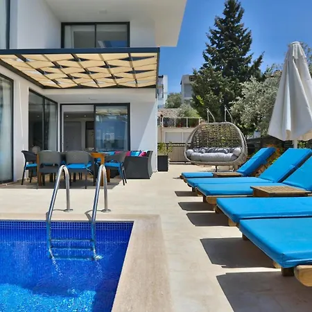 3 Bedroom Luxury Just Above Kalamar Club Villa Kalkan